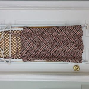 NWOT Mango Plaid Mini Dress